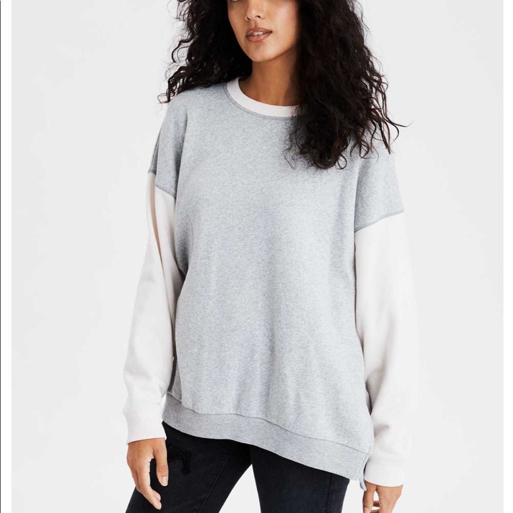 🆕 AE FLEECE CREW NECK SWEATSHIRT size XL